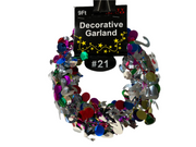 Garland, Multi Colored with Numbers