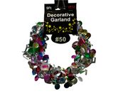 Garland, Multi Colored with Numbers