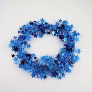 Peacock Blue Star Garland