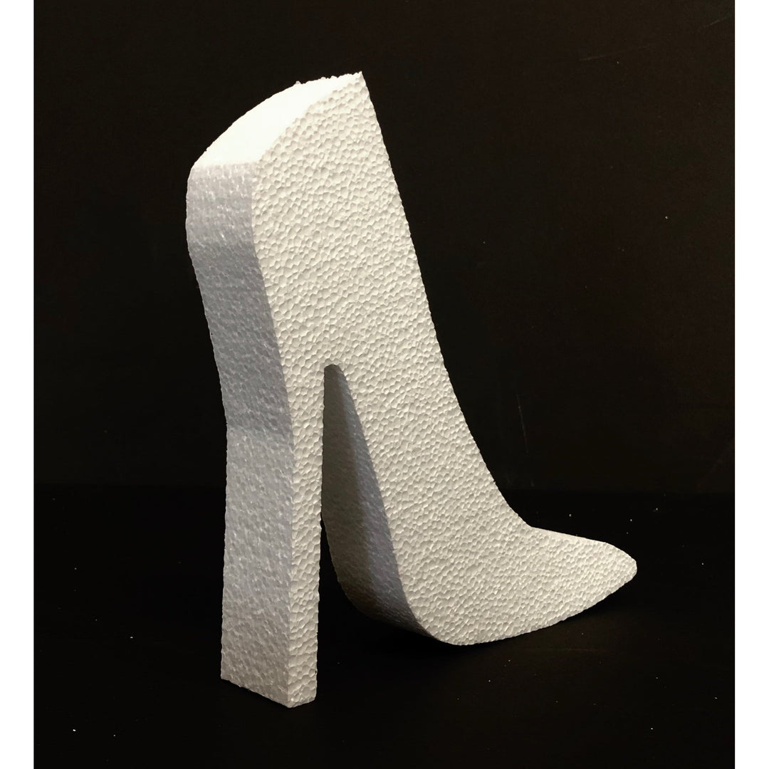 Styrofoam high heels on sale